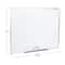 Mind Reader Dry Erase Magnetic White Board, Wall Mount, Eraser Marker Shelf, Planner, White